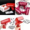 UGSTORE Super Spray Money Gun Shooter Game Spit Banknotes Cannon Money Gun Pistol Toy Blow Cash Make It Rain Christmas Gift Party Toys