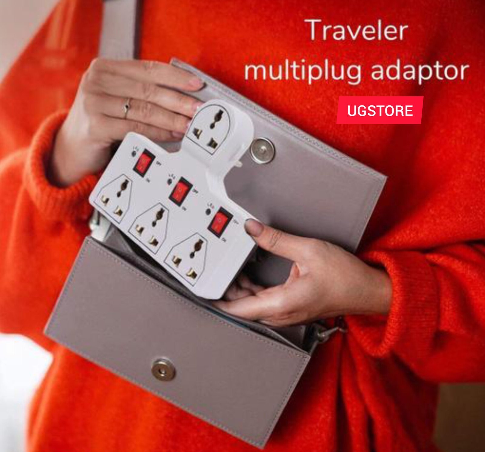 UGSTORE 4 Port 3 switches Extension Chords for Laptop Printer and Mobile Charging - Image 3