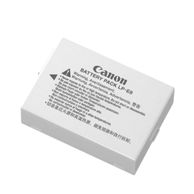 Original Battery for Canon Battery Pack LP-E8 - 6 Months warranty