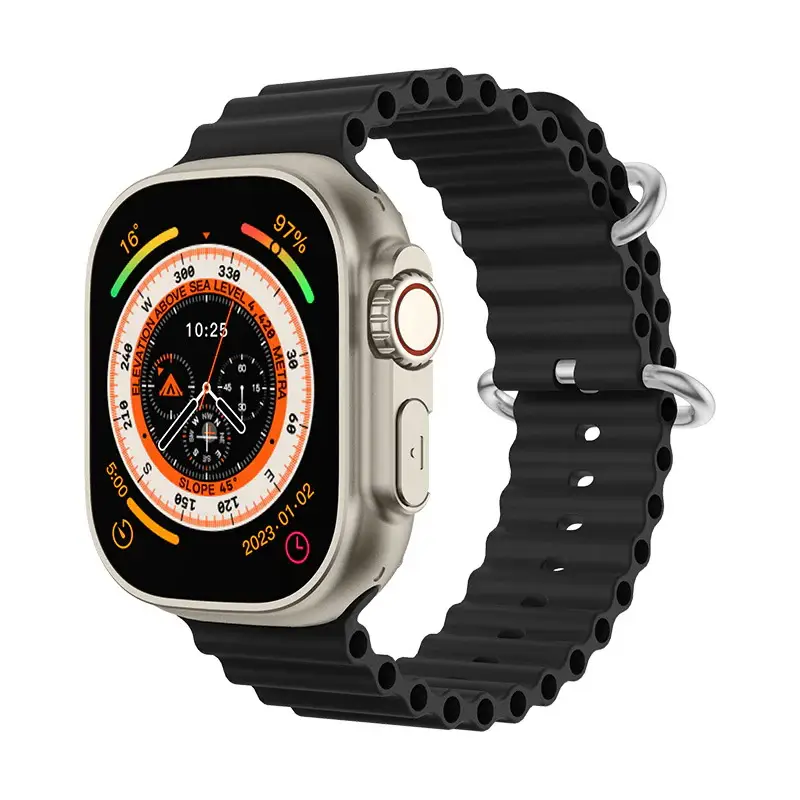 ध्वNi (Dhwani)HW Ultra 2 5G Android Front & Back Camera Smart watch 4GB/64GB - Image 2
