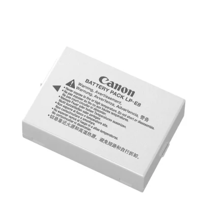Original Battery for Canon Battery Pack LP-E8 – 6 Months warranty