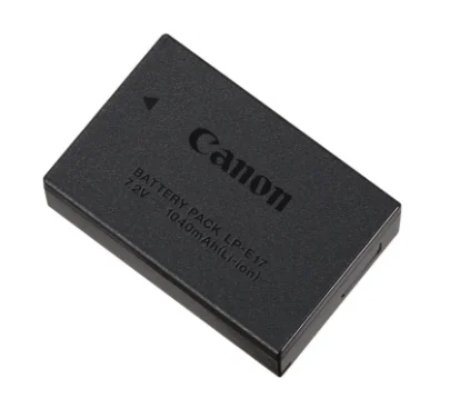 Original Battery for Canon LP-E17 Battery and charger combo - Image 2