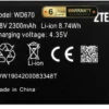 100% OriginaI ZTE WD670 Battery For Jiofi 2 m2 Reliance Router Wi-pod WIPOD Hotspot 4G LTE 850/1800 WD 670 Airtel Zte 4G Hotspot- 6months warranty